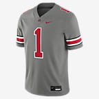 【NIKE】Ohio State Buckeyes Sideline Jersey Ohio State Sideline Men's Nike Dri-FIT College Long-Sleeve